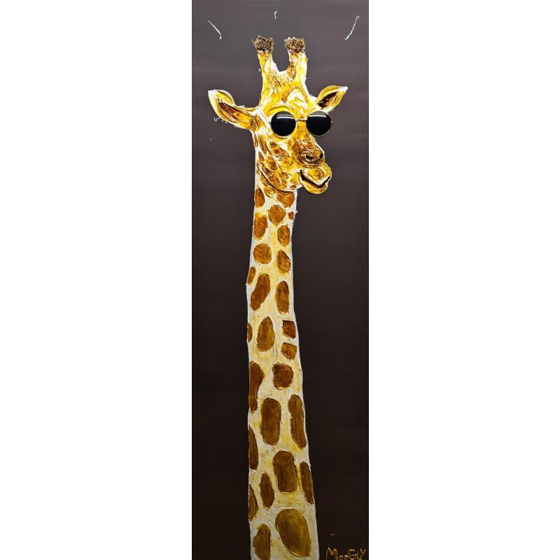 Peinture Luminophobius par Moogly | Tableau Art Singulier Acrylique, Pigments, Résine Animaux