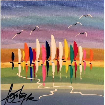 Peinture Sous les cieux par Fonteyne David | Tableau Figuratif Acrylique