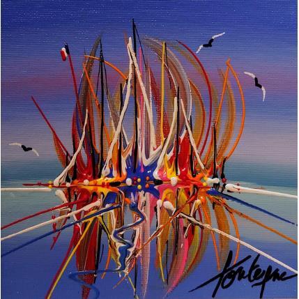 Peinture Mers en puissances par Fonteyne David | Tableau Figuratif Acrylique