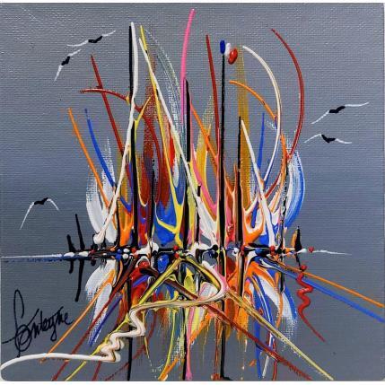 Peinture Viens ce soir par Fonteyne David | Tableau Figuratif Acrylique