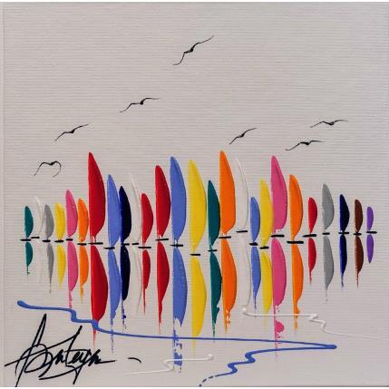 Peinture Tendance couleur par Fonteyne David | Tableau Figuratif Acrylique