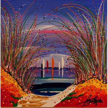 Pintura Le chemin de la sagesse por Fonteyne David | Pintura Figurative Acrylic