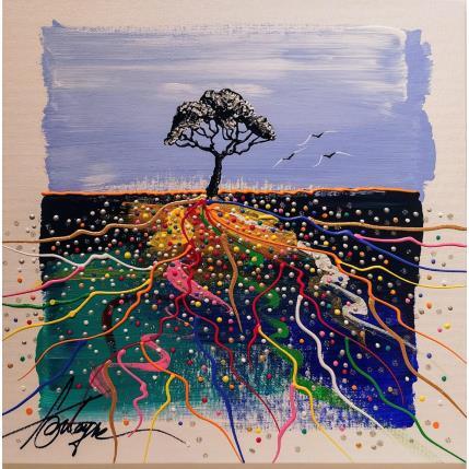 Peinture Belles racines par Fonteyne David | Tableau Figuratif Acrylique