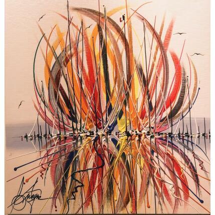 Painting Pulsion juste avec toi by Fonteyne David | Painting Figurative Acrylic