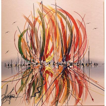 Peinture Bonheur et fraîcheur maritime par Fonteyne David | Tableau Figuratif Acrylique