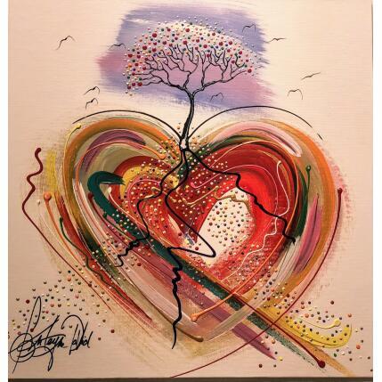 Peinture Les racines du coeur par Fonteyne David | Tableau Figuratif Acrylique