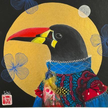 Peinture Plume de paradis 