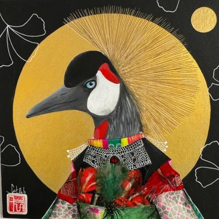 Peinture Plume de paradis 