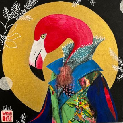 Peinture Plume de paradis 