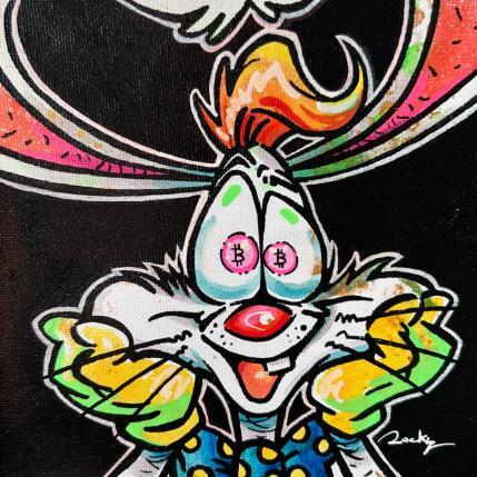 Peinture Bit Bunny  par Rocky Chaplin | Tableau Pop-art Acrylique, Posca Icones Pop