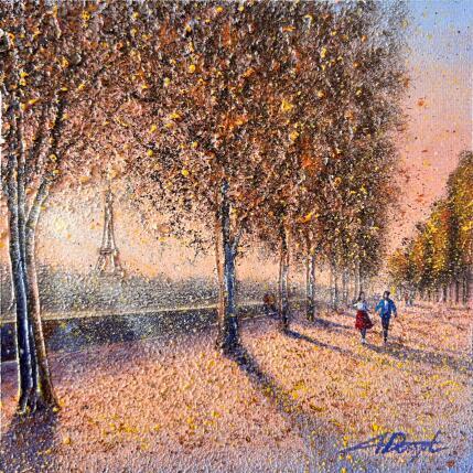 Peinture Juste nous par Dessapt Alan | Tableau Impressionnisme Acrylique, Huile Urbain