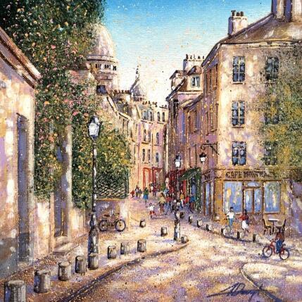 Peinture l'âme bohème  par Dessapt Alan | Tableau Impressionnisme Acrylique, Huile Urbain