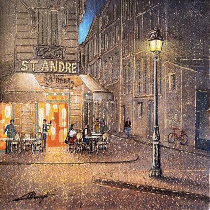 Peinture Au Saint André par Dessapt Alan | Tableau Impressionnisme Acrylique, Huile Urbain