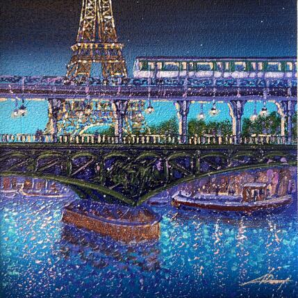 Peinture Ligne 6  par Dessapt Alan | Tableau Impressionnisme Acrylique, Huile Urbain