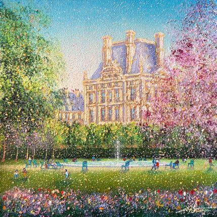 Peinture L’instant présent  par Dessapt Alan | Tableau Impressionnisme Acrylique, Huile Urbain