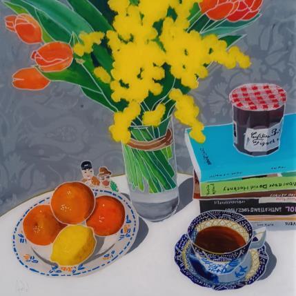 Peinture Ils aimaient plus les couleurs que Christian par Auriol Philippe | Tableau Figuratif Acrylique, Plexiglas, Posca Natures mortes