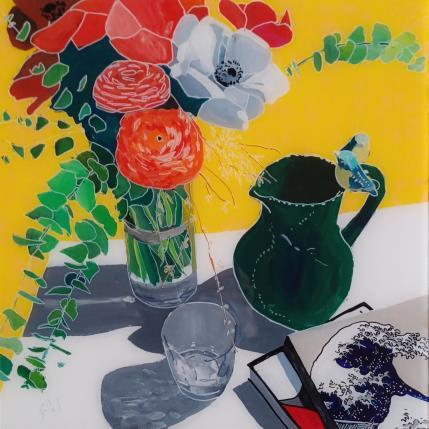 Peinture On doutait que l'eau soit si douce  par Auriol Philippe | Tableau Figuratif Acrylique, Plexiglas, Posca Natures mortes