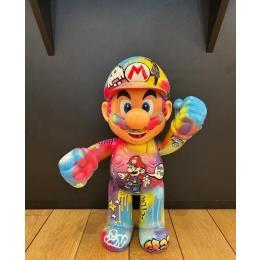 Sculpture Mario Graffeur by Lopez Cédric | Sculpture Street art Graffiti Urban