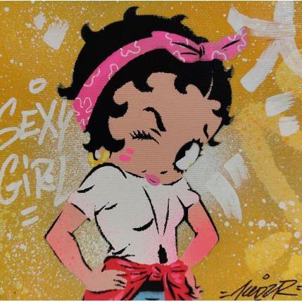 Peinture Betty par Kedarone | Tableau Pop-art Acrylique, Graffiti Icones Pop