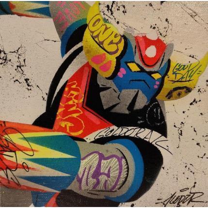 Peinture Goldo 11 par Kedarone | Tableau Pop-art Acrylique, Graffiti Icones Pop