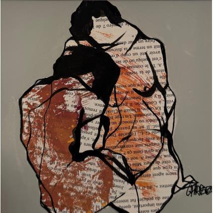 Peinture Histoire de couple 3 par Chaperon Martine | Tableau Figuratif Acrylique Nu