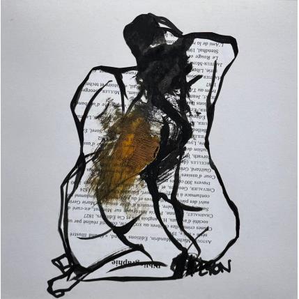 Peinture Complicité par Chaperon Martine | Tableau Figuratif Acrylique Nu