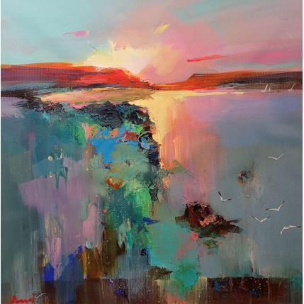 Peinture Gentle reflection par Bond Tetiana | Tableau Figuratif Huile