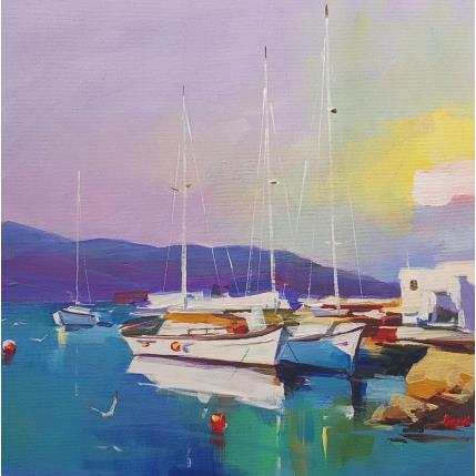 Peinture On the edge of dreams par Bond Tetiana | Tableau Figuratif Huile