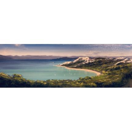 Painting Lumière du large by Guillet Jerome | Painting Figurative Oil