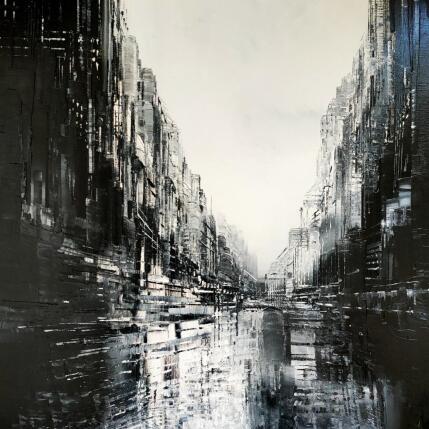 Peinture Deep black par Levesque Emmanuelle | Tableau  Huile