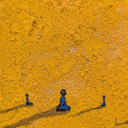 Peinture A544 par Lemonnier  | Tableau Matiérisme Acrylique, Zinc Paysages