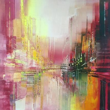 Painting Transparence solaire by Levesque Emmanuelle | Painting  Oil