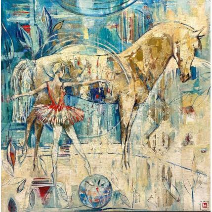 Peinture La joie de Vivre par Machi | Tableau Figuratif Huile