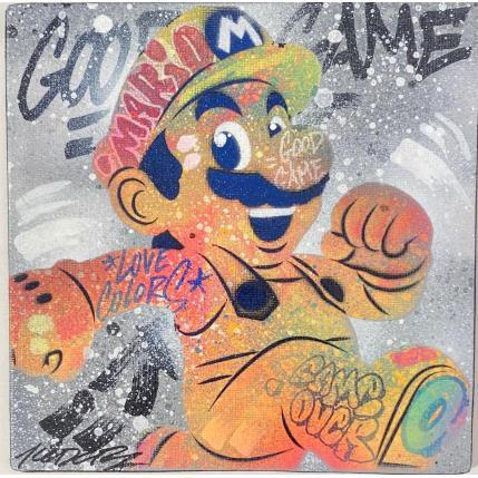 Painting Mario by Kedarone | Painting Pop-art Acrylic, Graffiti Pop icons