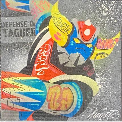 Peinture Goldorak par Kedarone | Tableau Pop-art Acrylique, Graffiti Icones Pop