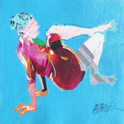 Peinture Left cross par Cressanne | Tableau Figuratif Acrylique, Encre Nu