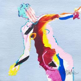 Painting Turn, turn ...  by Cressanne | Painting Figurative Acrylic, Ink Nude