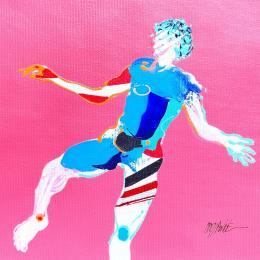 Painting The ocean breast sheet  by Cressanne | Painting Figurative Acrylic, Ink Nude, Pop icons