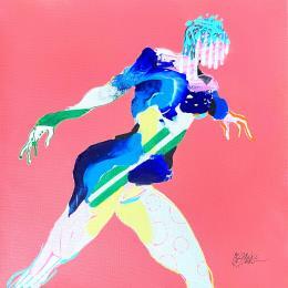 Painting The great wave  by Cressanne | Painting Figurative Acrylic, Ink Nude