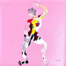 Painting Crazy Jerk  by Cressanne | Painting Figurative Acrylic, Ink Nude