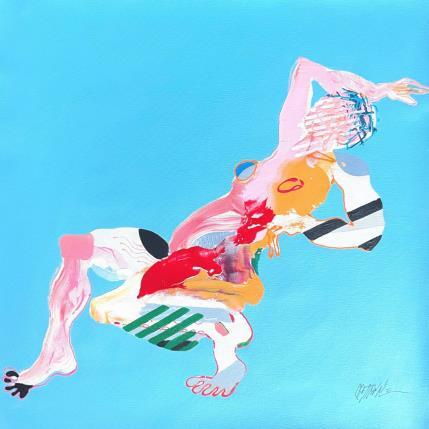 Peinture Front at the top  par Cressanne | Tableau Figuratif Acrylique, Encre Nu