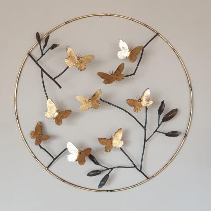 Sculpture Subtile Légèreté  par Eres Nicolas | Sculpture Figuratif Métal Animaux