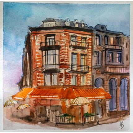 Peinture Bruxelles par Sorokopud Angelina | Tableau