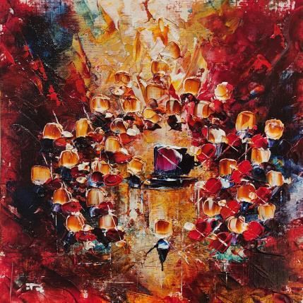 Peinture Concert Rougeoyant #1 par Reymond Pierre | Tableau Figuratif Huile