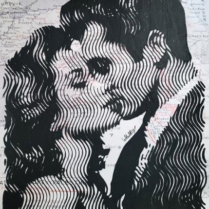 Peinture Couple carte  par Wawapod | Tableau Pop-art Acrylique, Posca Icones Pop