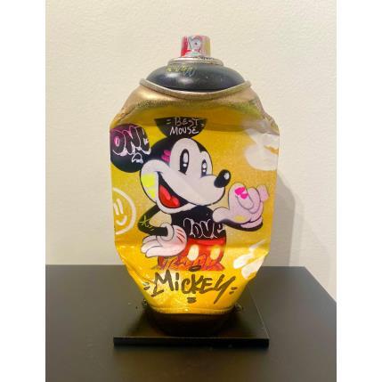 Sculpture Mickey Mouse by Kedarone | Sculpture Pop-art Acrylic, Graffiti Pop icons