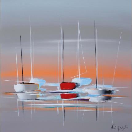 Peinture L'insolite  par Munsch Eric | Tableau Figuratif Acrylique, Huile Marine