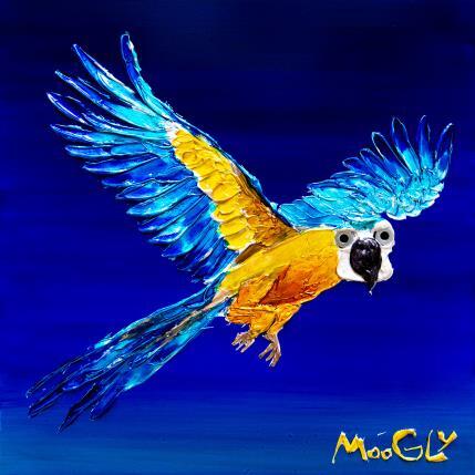 Painting Flashus by Moogly | Painting Raw art Acrylic, Pigments, Resin Animals