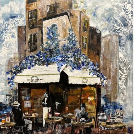 Peinture Maison Sauvage  par Romanelli Karine | Tableau Figuratif Acrylique, Papier, Pastel, Posca Scènes de vie