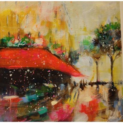 Peinture Mon café par Solveiga | Tableau  Acrylique